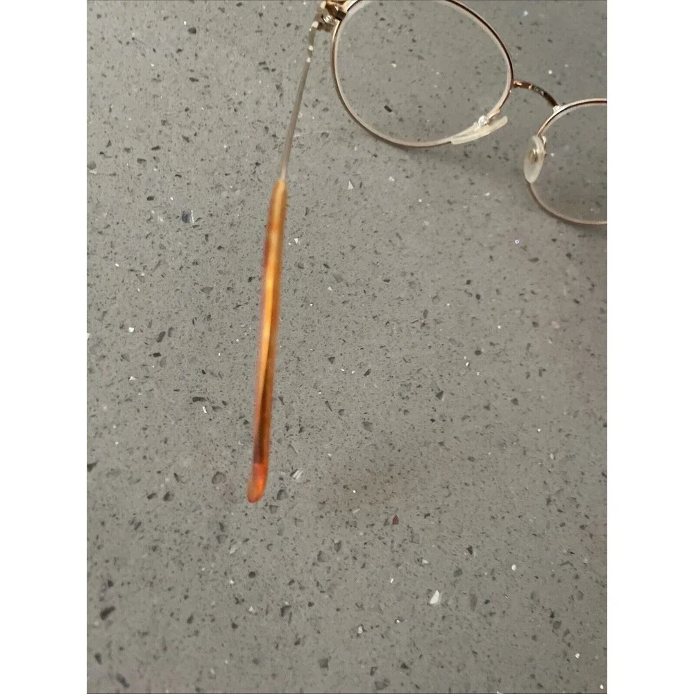 Seiko Eyeglasses Frames Only T359 Japan Pure Titanium 54-16-135 Gold Pink